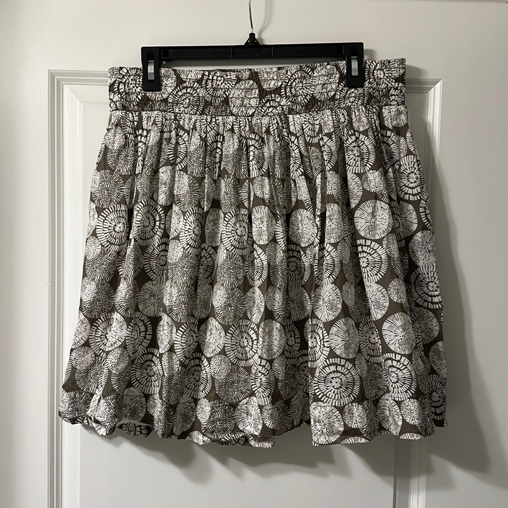 Banana Republic cotton mini skirt